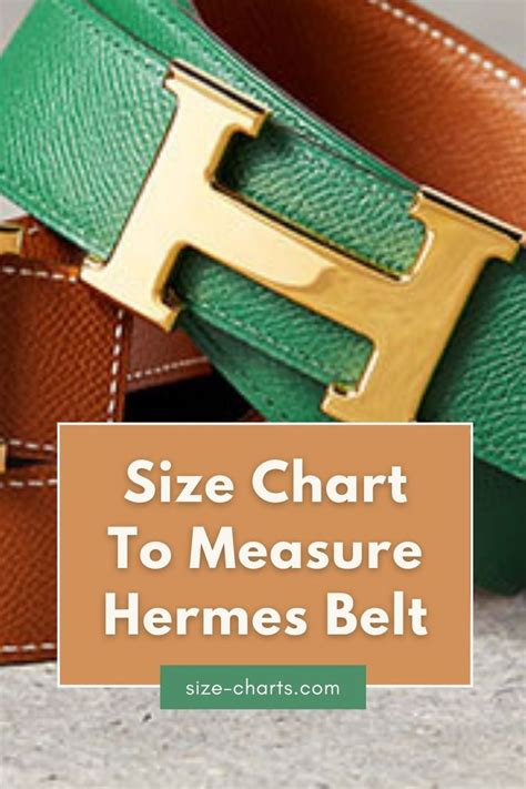 hermes belt size chart women's.